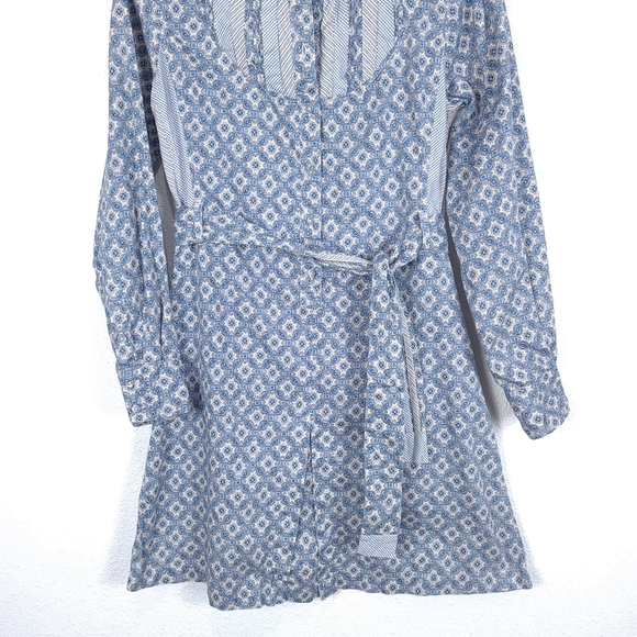 JOHNNY WAS 3J Workshop Paisley Mixed Print Cottagecore Mini Dress - Picture 5 of 15